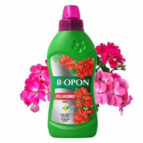 Nawóz do pelargonii Biopon 1l płynny mineralny do podlewania i dolistny