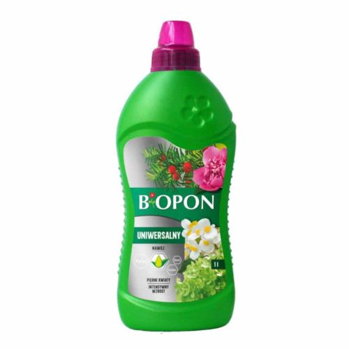 Nawóz uniwersalny płynny 1l Biopon do kwiatów – zdjęcie 1