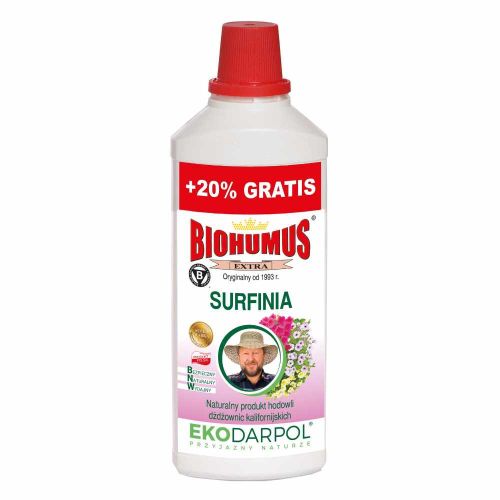 Nawóz surfinie biohumus naturalny płynny 1,2l ekologiczny – zdjęcie 1