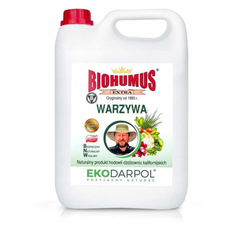 Nawóz do warzyw Ekodarpol Biohumus Extra 2l naturalny płynny z wermikompostu