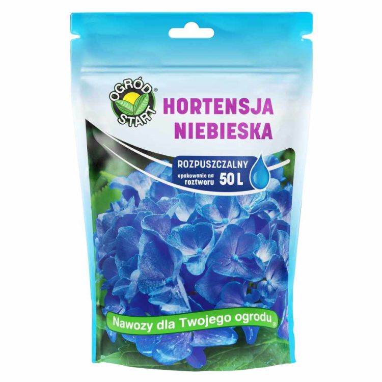 Nawóz rozpuszczalny Ogród Start Hortensja Niebieska 50L do hortensji