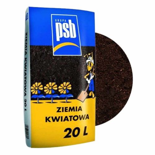 Ziemia kwiatowa torfowa 20l pH5,5-6,5