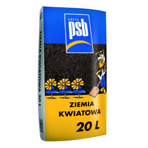 Ziemia kwiatowa torfowa 20l pH5,5-6,5
