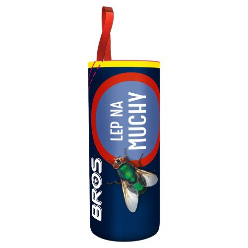 Lep okrągły na muchy Bros z aromatem miodu bezzapachowy klej – zdjęcie 1