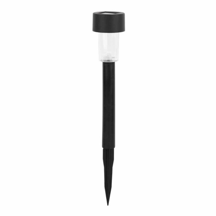 Lampa solarna ogrodowa Iskra LED Ø4,5cm czarna – zdjęcie 1