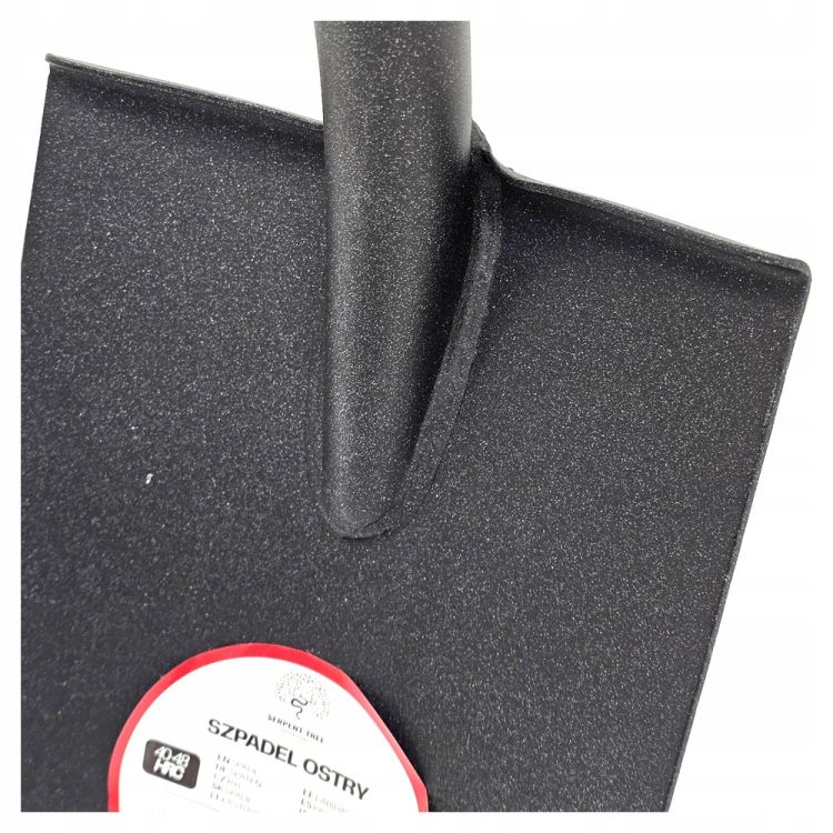 Szpadel ostry 130cm stal hartowana trzonek kompozytowy z włóknem szklanym 2kg do twardej gleby