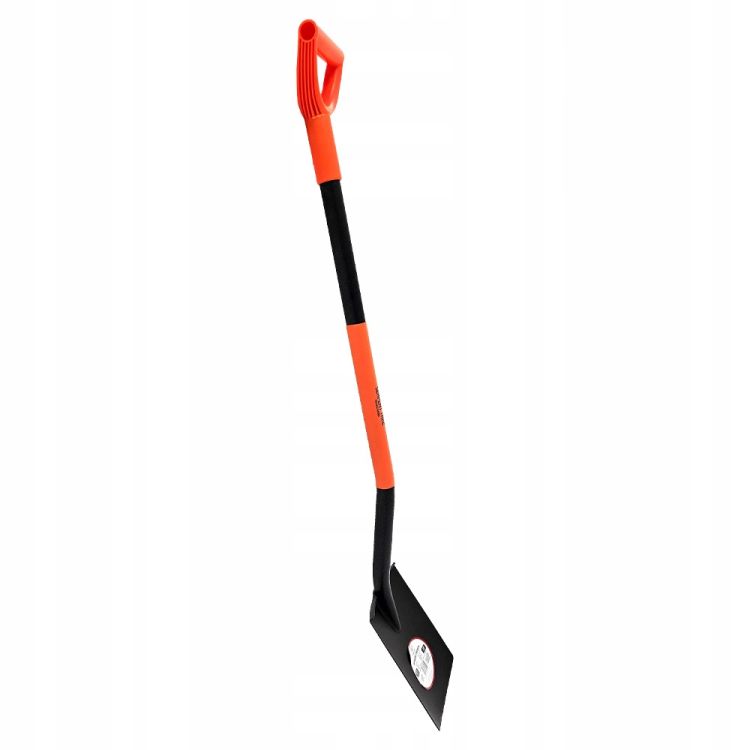 Szpadel prosty 130cm stal hartowana trzonek kompozytowy z włóknem szklanym 2kg do twardej gleby