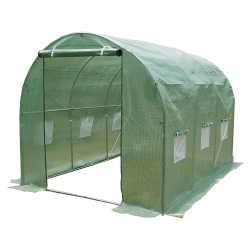 Tunel szklarniowy PREMIUM Green 2x3m 6m2 rurki 19mm folia PE 140g/m2 UV4 zielony