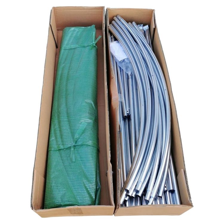 Tunel szklarniowy PREMIUM Green 2x3m 6m2 rurki 19mm folia PE 140g/m2 UV4 zielony