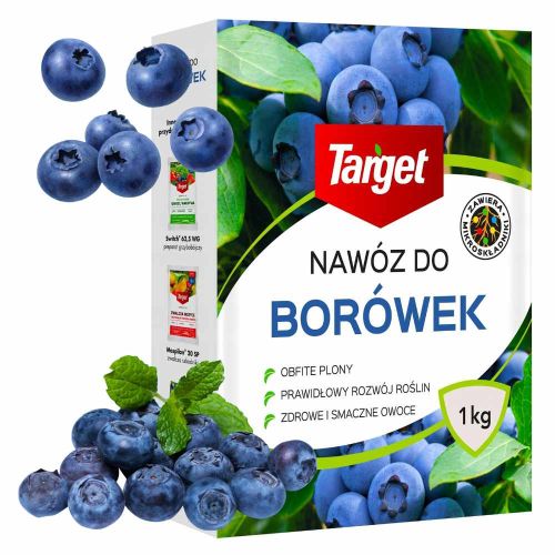 Nawóz do borówek Target 1kg granulowany z mikroelementam