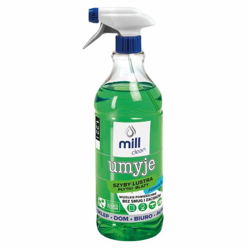 Płyn do szyb 1,22l Nano Clean konwalia lustra glazura – zdjęcie 1