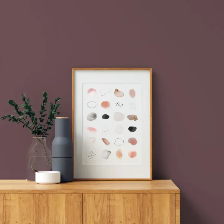 Farba lateksowa Beckers Simple Plum 2,5L plamoodporna do ścian i sufitów