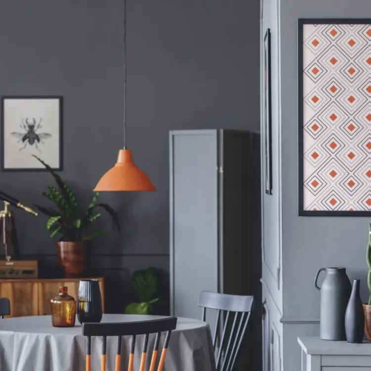 Farba lateksowa Beckers Simple Dark Grey 2,5L plamoodporna do ścian i sufitów