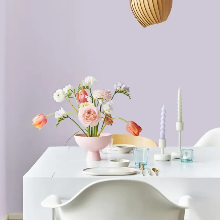 Farba lateksowa Beckers Simple Soft Lilac 2,5L plamoodporna do ścian i sufitów