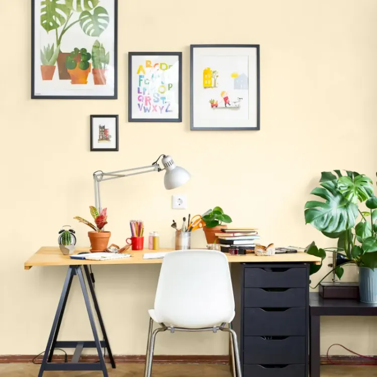 Farba lateksowa Beckers Designer Colour Panna Cotta 2,5L plamoodporna matowa do ścian i sufitów