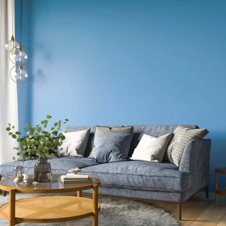 Farba lateksowa Beckers Designer Colour Sea Blue 2,5L plamoodporna matowa do ścian i sufitów