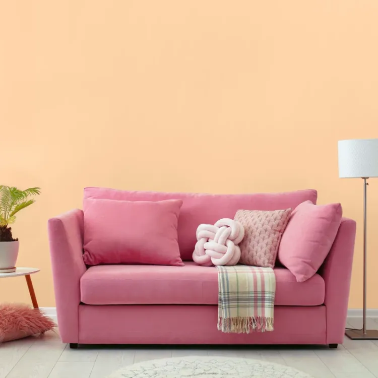 Farba lateksowa Dekoral Moc Koloru łososiowy 2,5L ściany sufit mat