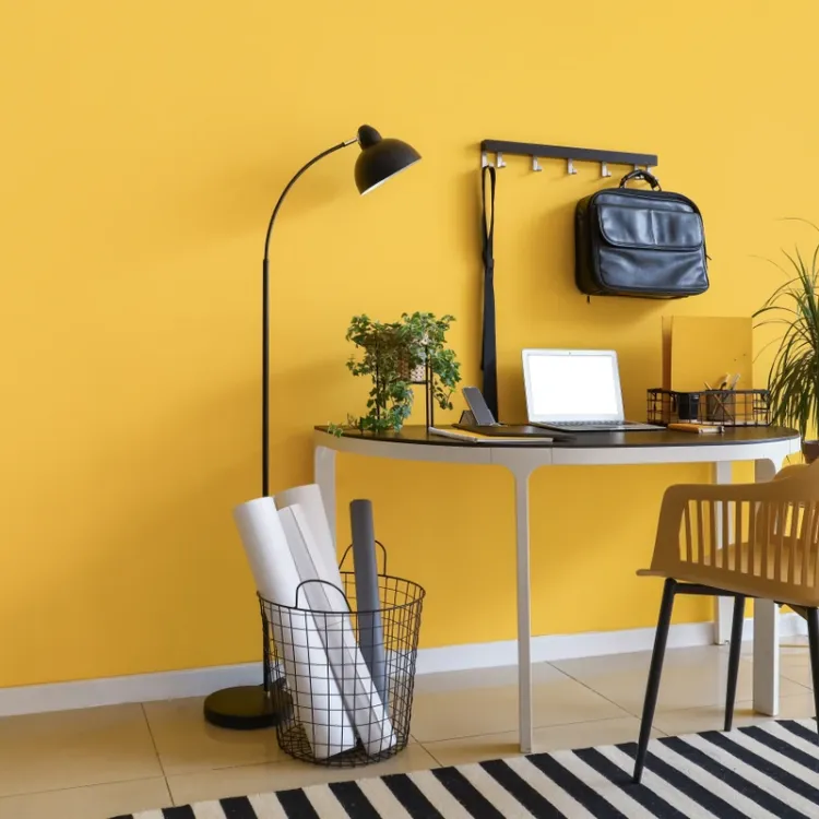 Farba lateksowa Dekoral Moc Koloru Cytrynowa Beza 5L ściany sufit mat