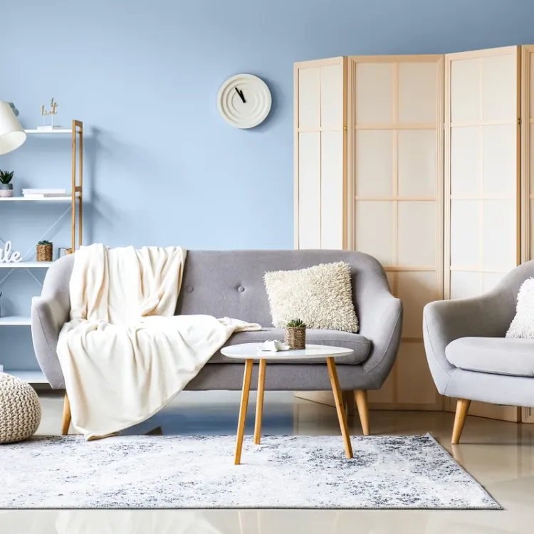 Farba lateksowa Dekoral Moc Koloru Lodowy Błękit 5L ściany sufit mat