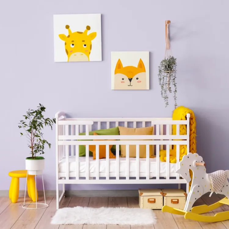 Farba lateksowa Dekoral Moc Koloru Wrzosowy Pastelowy 5L matowa do ścian i sufitów odporna na szorowanie do wnętrz