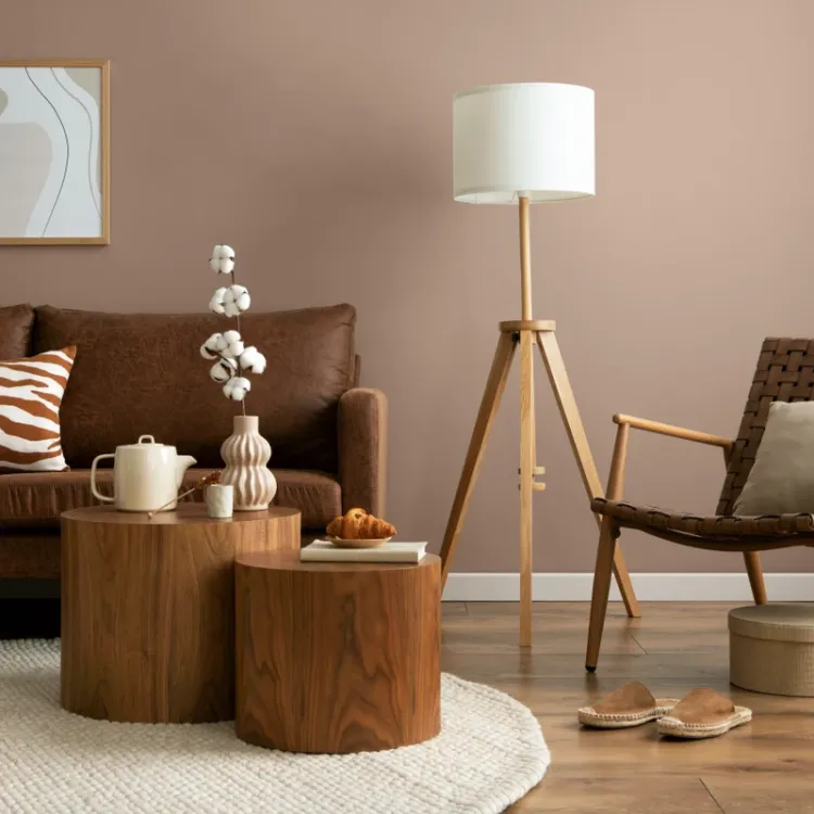 Farba lateksowa Dekoral Moc Koloru Caffe Latte 5L ściany sufit mat