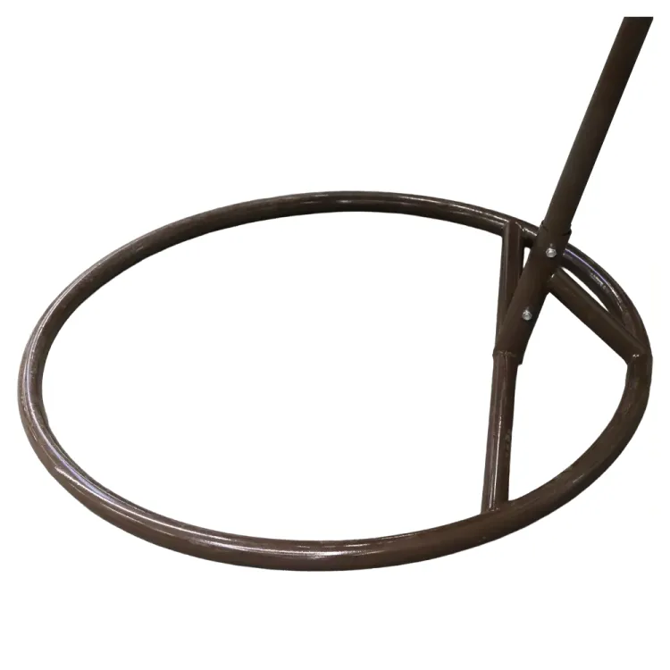 Fotel wiszący kokon do ogrodu rattan 150kg brązowy pojedynczy Laguna L Serpent Tree – zdjęcie 9