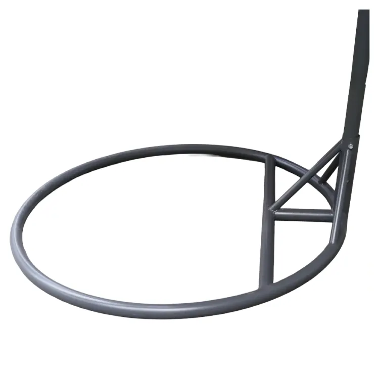 Fotel wiszący kokon do ogrodu rattan 180kg szary dwuosobowy Laguna XL Serpent Tree – zdjęcie 9