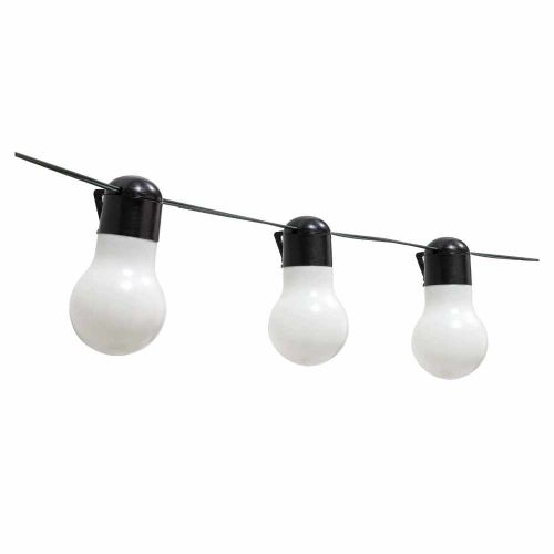 Girlanda solarna 4IQ Solar String Lights 10 LED z czujnikiem zmierzchu do ogrodu i na taras