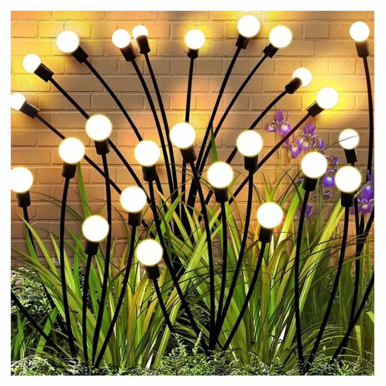 Lampa solarna ogrodowa 4IQ Solar LED z czujnikiem zmierzchu do ogrodu