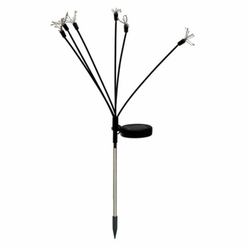 Lampa solarna ogrodowa fajerwerki LED 70cm 60LED ciepły biały dekoracyjna – zdjęcie 2