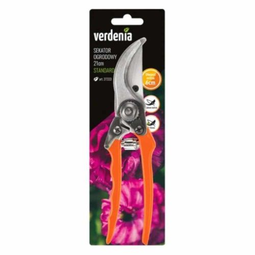 Sekator ogrodowy Verdenia Standard 27333 21cm stalowe ostrze ręczny do cięcia gałęzi i pędów roślin