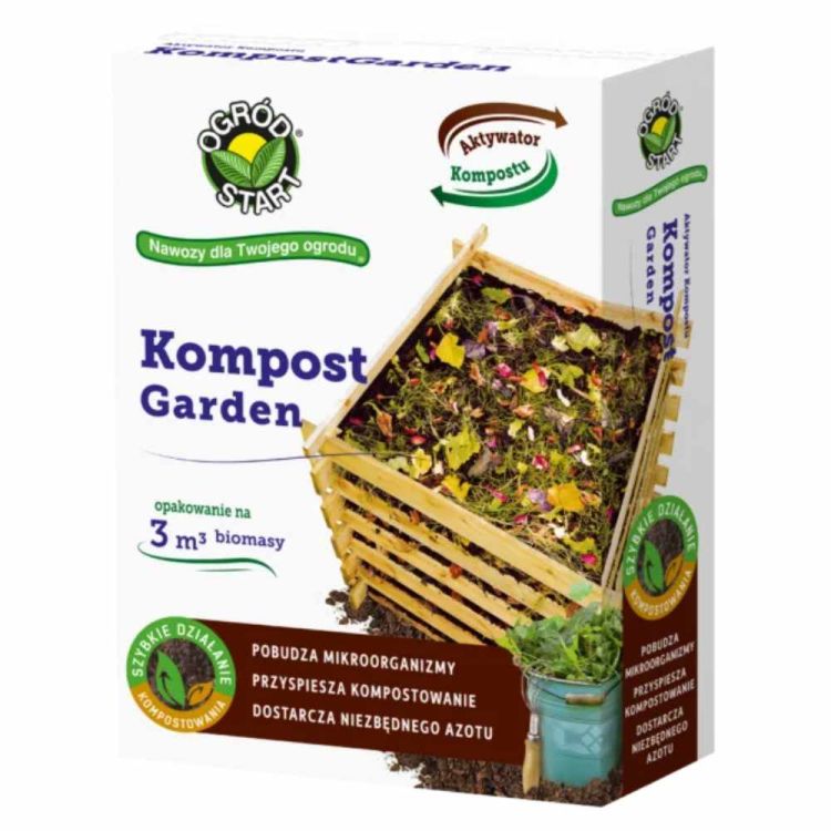 Aktywator kompostu Ogród Start Kompost Garden 800g do kompostownika