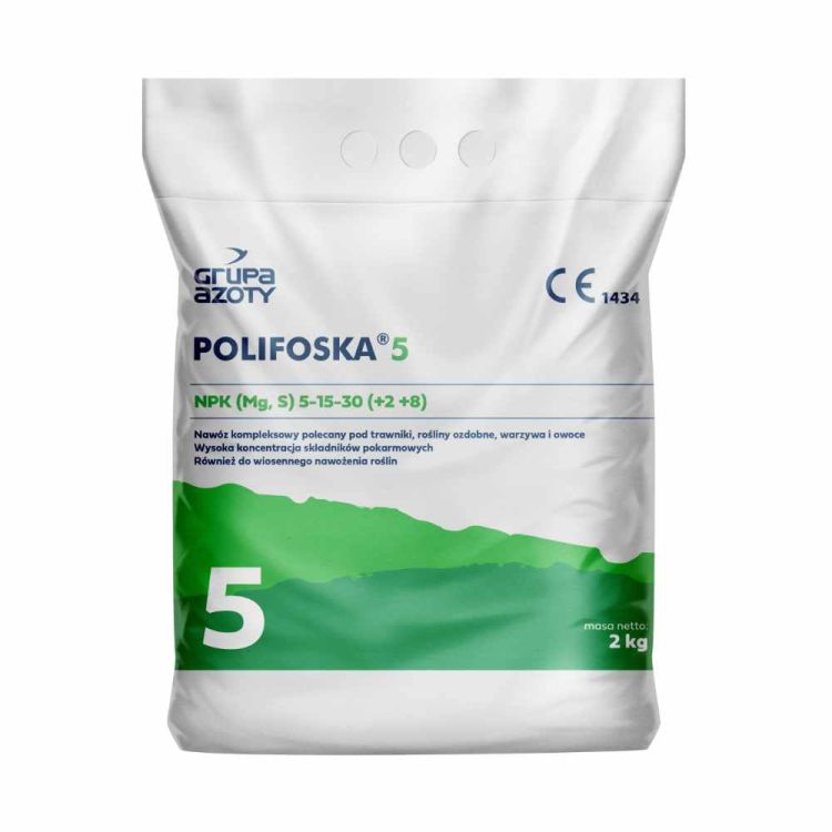 Nawóz Polifoska 5 NPK 5-15-30 z magnezem i siarką 2kg Grupa Azoty