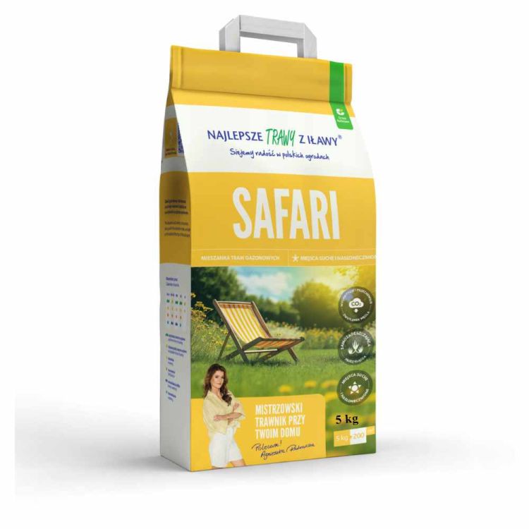 Nasiona trawy Safari na suche i nasłonecznione miejsca Rolimpex 5kg