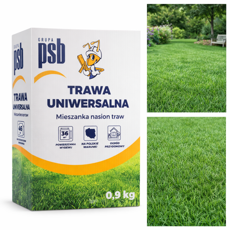 Nasiona trawy Uniwersalna PSB mieszanka traw Rolimpex 0,9kg