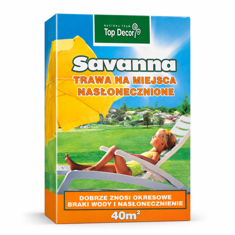 Nasiona trawy Savanna Top Decor trawa na miejsca nasłonecznione 1kg