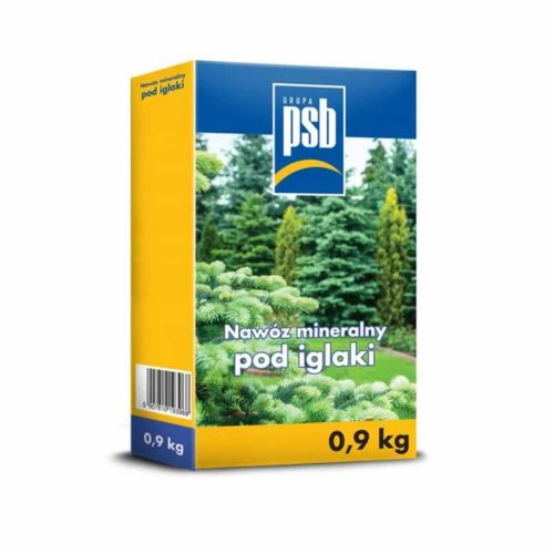 Nawóz mineralny psb do iglaków 0,9kg granulowany wieloskładnikowy do drzew i krzewów