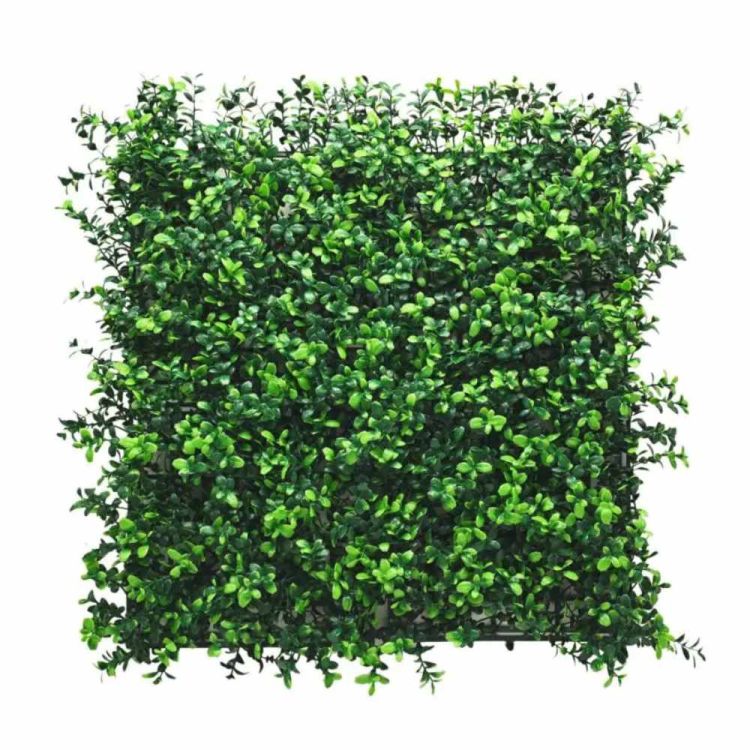 Sztuczna roślina panel zielona ściana 50x50 cm dekoracja liście Home&Me