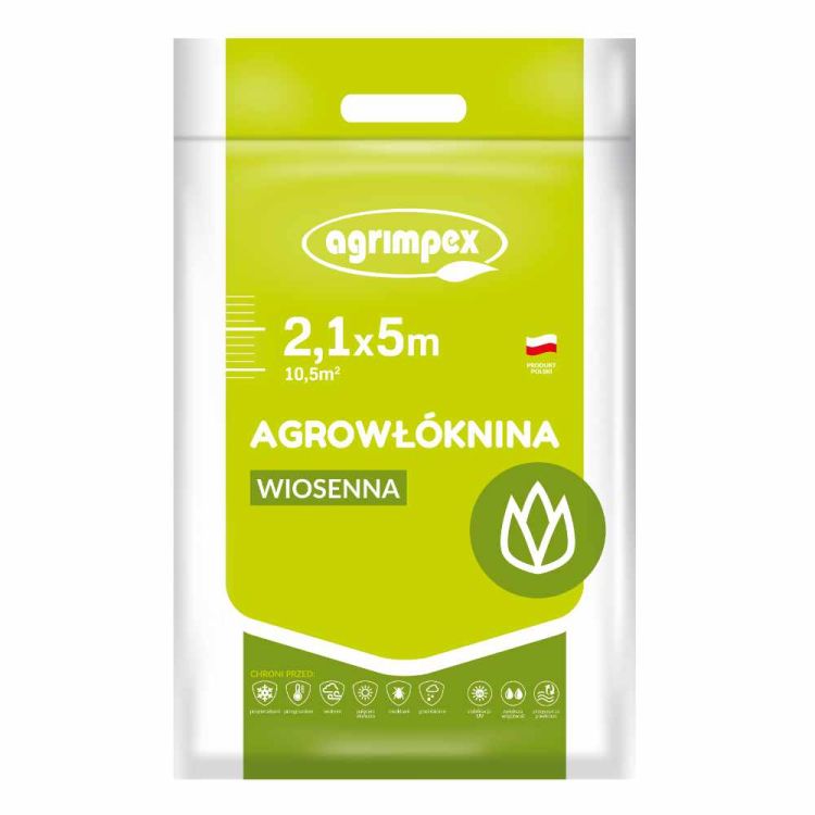 Agrowłóknina wiosenna 2,1x5 m biała Agrimpex