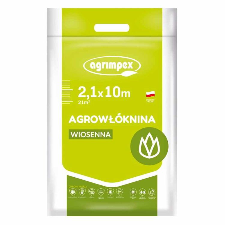Agrowłóknina Agrimpex wiosenna 2,1x10m biała osłonowa do roślin