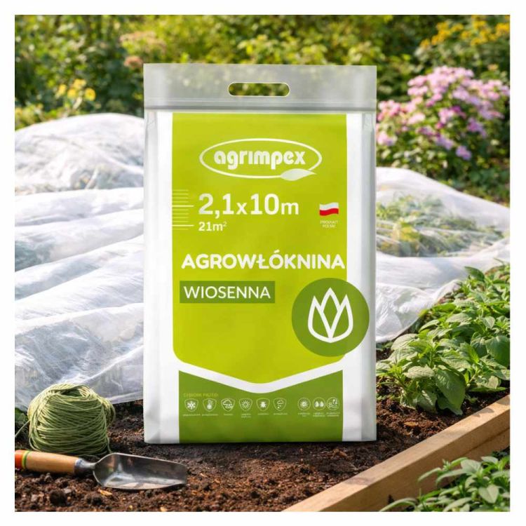 Agrowłóknina Agrimpex wiosenna 2,1x10m biała osłonowa do roślin