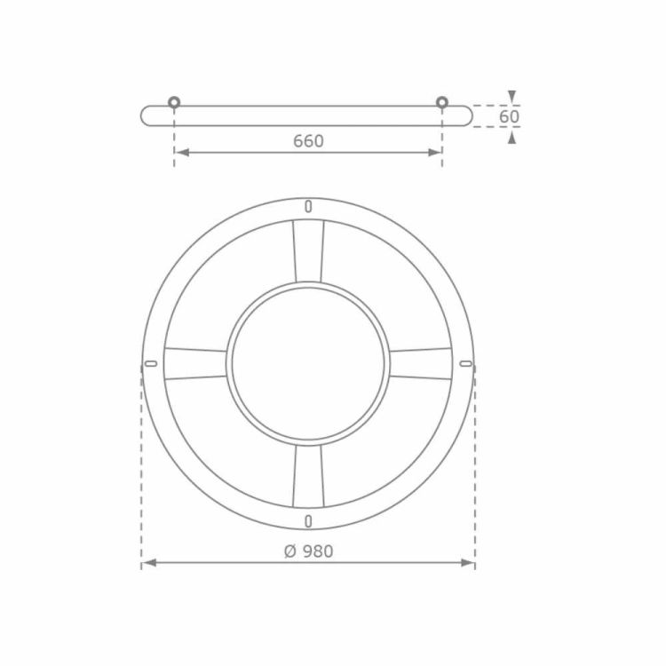 Huśtawka ogrodowa bocianie gniazdo 100 cm piankowa wodoodporna czarno zielona dla dzieci