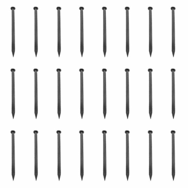 Szpilki do obrzeży trawnikowych Plantina 24cm plastikowe 30szt do ogrodu