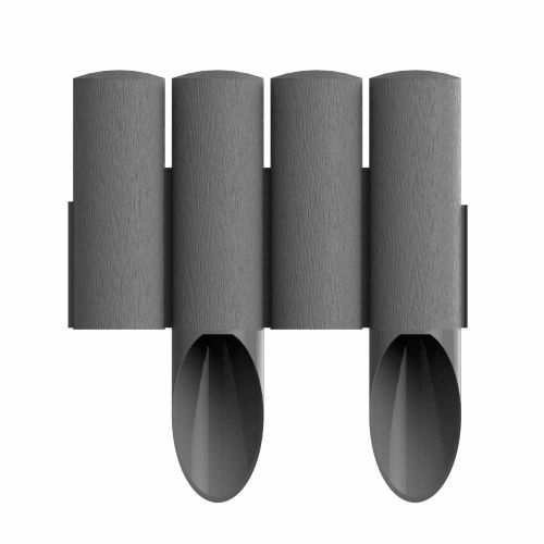 Palisada ogrodowa Cellfast Standard 2,3m plastikowa segmentowa grafitowa do trawnika