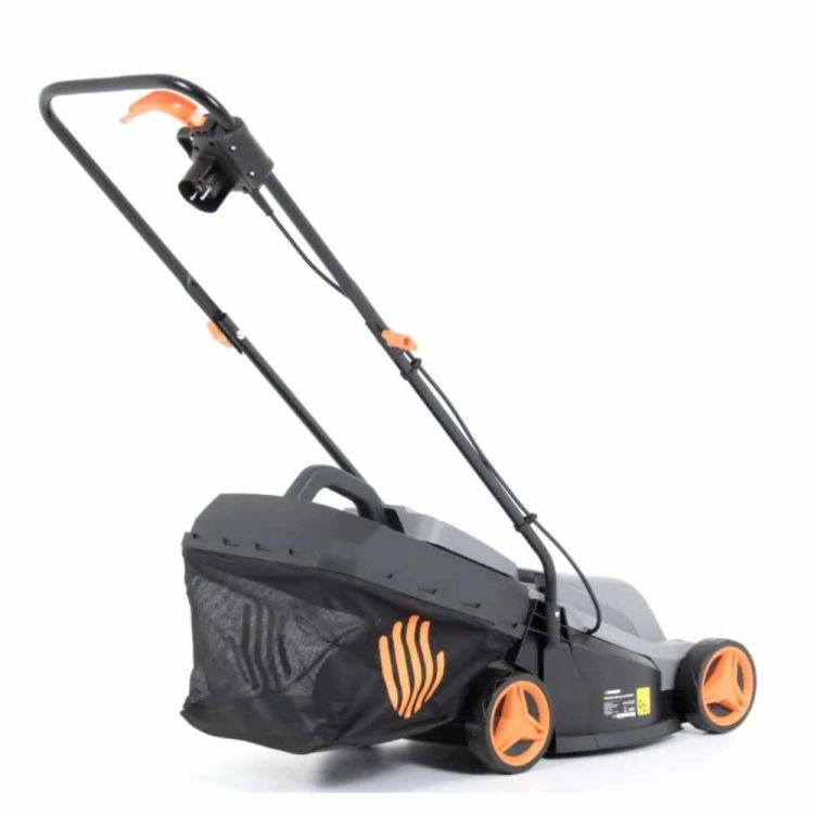 Kosiarka elektryczna Handy YK1333 1300W 33cm z koszem 30l do trawnika