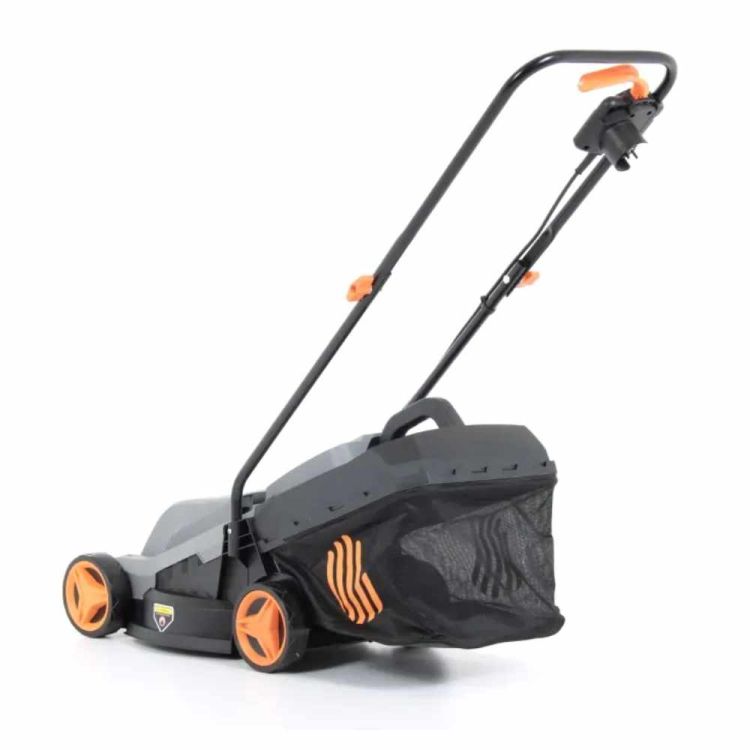 Kosiarka elektryczna Handy YK1333 1300W 33cm z koszem 30l do trawnika