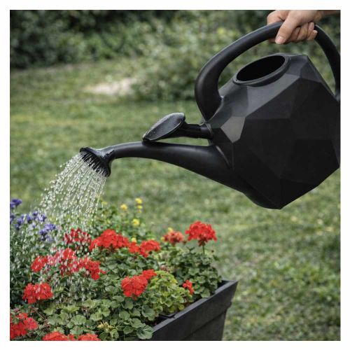 Konewka Lamela Future 10l polietylen HDPE ergonomiczna do podlewania roślin czarna