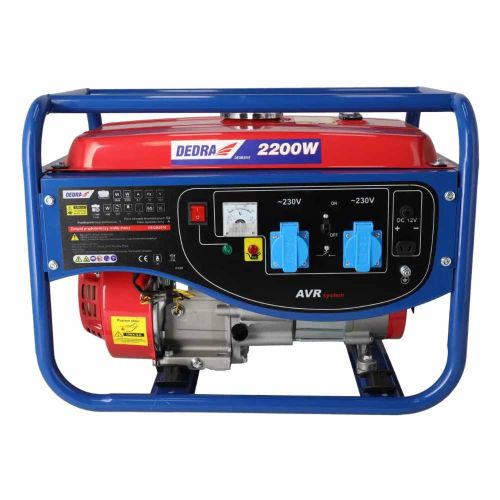 Agregat prądotwórczy Dedra DEGB2510 2,2kW 230V AVR jednofazowy do zasilania