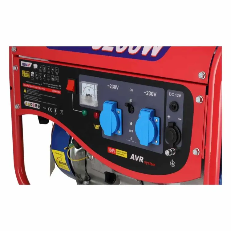 Agregat prądotwórczy Dedra DEGB3600K 3,2kW 230V AVR miedziane uzwojenie