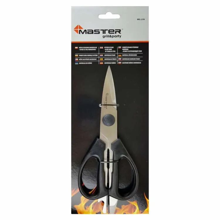 Nożyce kuchenne Master Grill MG239 stal nierdzewna wielofunkcyjne rozbieralne